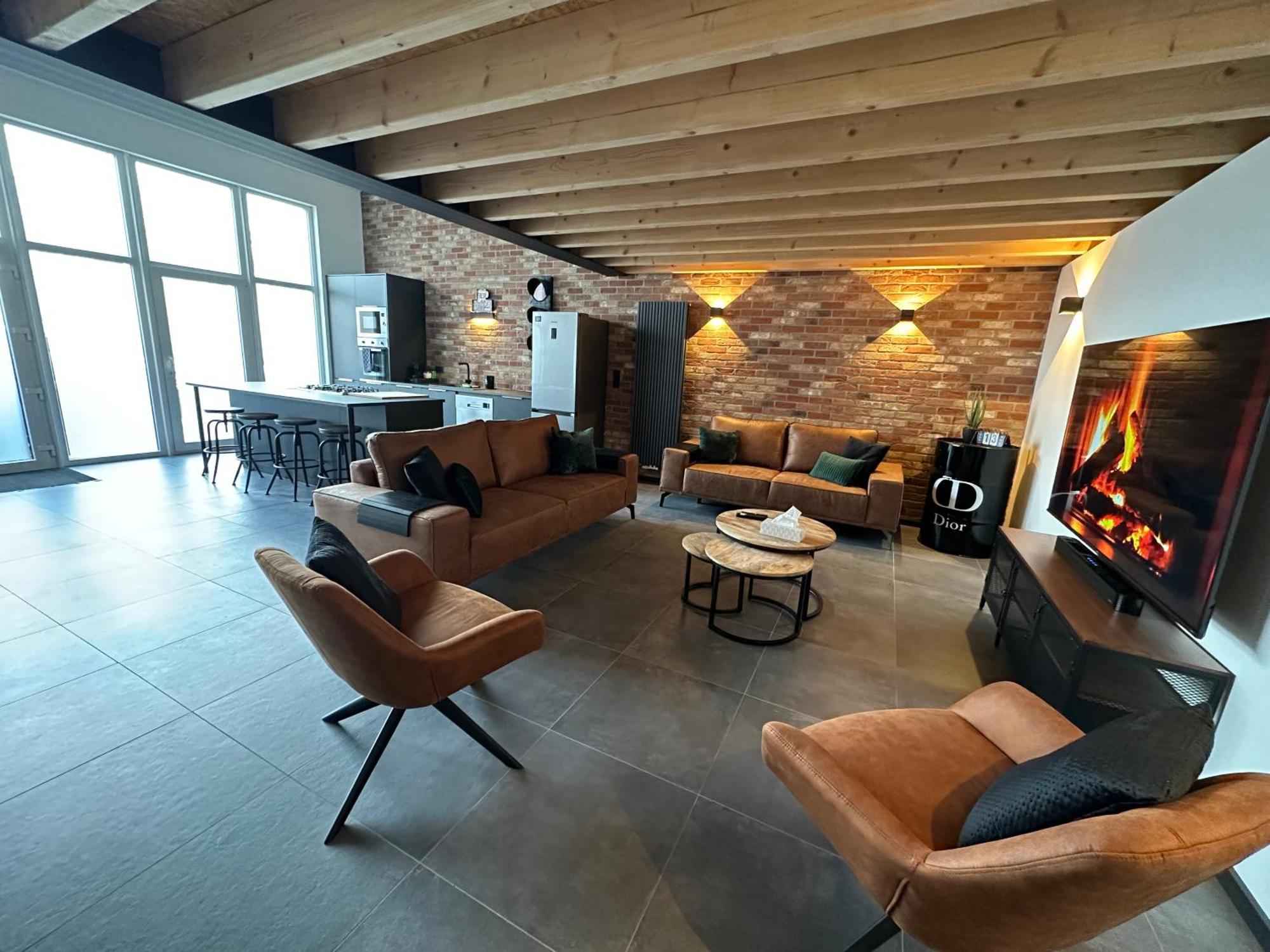 Lfa - 171 - Superbe Loft Avec Sauna Flemalle-Grande Esterno foto